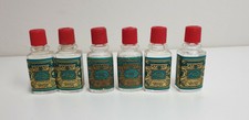 6 x 4711 Eau de Cologne Echt Kolnisch Wasser Blaugold Miniature Bottle