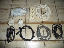 STECKDOSEN LEISTE  6 FACH SCHUCO STECKER 2 FACH 3 FACH 1 FACH ELEKTRO KABEL SET