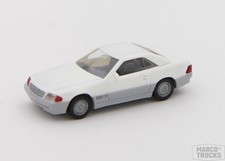 Wiking Mercedes 500 SL Coupe weiß/grau - 1:87 - /WIL754