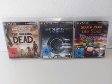 PS3/Playstation 2 Spiele Walking Dead, Resident Evil, South Park
