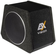 ESX Vision Trapez Auto Aktiv kompakt Subwoofer 20 cm V-800A 400 Watt B-WARE