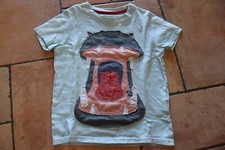 unisex T-Shirt von Mini Boden mit Nilpferd  ** Gr. 4-5 years * ca. 104/110