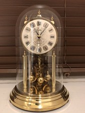 Vintage Uhr Kuppel Torsion Mantel/Kutsche germany schön arbeiten