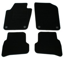 Fußmatten Set für VW Polo 6R 2009-2017 Matten Autoteppiche Passform Set