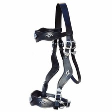 Barockzaum + Zügel "Liberty" Showzaum Barocktrense Prunkzaum gebisslos Full