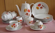  WINTERLING  KAFFEE/TEE SERVICE 21 Teilig  KANNE TASSE TELLER PORZELLAN WIE NEU