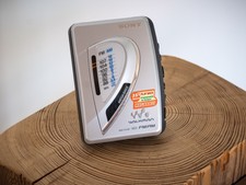 Sony Walkman WM-FX197 Vintage Cassette Player silber Kassetten MC FM/AM Radio