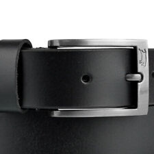 Gürtel Herren Damen Eckig Schnalle Schwarz Hosen Belt Breit 4 cm XXL Übergrößen✅