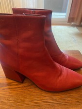 Damen Schuhe Stiefeletten Vagabond Größe 38 rot Top Zustand 