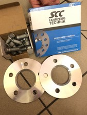 10mm 2x5mm Spurverbreiterung SCC für VW 5x100 5x112 57,1 Spurplatten + Schrauben