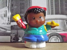 Little People Mattel Junge mit Flugzeug und Pinsel Kinder Spielen