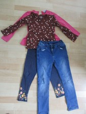 Pullover und Hosen für Mädchen Gr.128