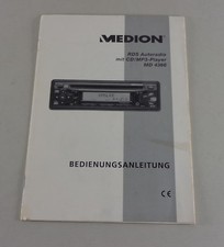 Betriebsanleitung Autoradio Medion MD 4366 mit CD / MP3 Player 