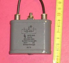 Kondensator 0,5µF 380 V ~ 60 Hz / 500 V - 