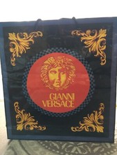 1x VERSACE Luxusdesigner ältere Papier-Tüte Tragetasche mit schönem Motiv