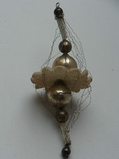Christbaumschmuck Weihnachtsschmuck Kreisel  Glas Lauscha Gablonz um 1930   Nr.7