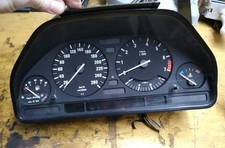 BMW 5 serie (E34) blaue Rückseite Kombiinstrument Kombi Tacho Tachometer