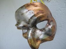 Maske Deko edel Venedig Larve Pulcinella klassisch Atelier handgemacht! 