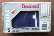 DecoStore allure blau Vertikallamellen Elegance 8398 250 cm 1 Paket Neu