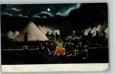 13007747 - Zeltlager - Lagerfeuer in USA Pfadfinder