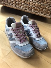  NB NEW BALANCE 996 WR996EK Sneaker Turnschuh Grau Jeans Rosa Gr 38 UK 5,5