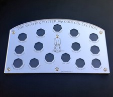 NEU Beatrix Potter 50p Stück Profi Münzvitrinen in verschiedenen Stilrichtungen*