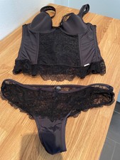 Esprit collection, Corsage, Set, Gr. 38/80B, schwarz, ungetragen
