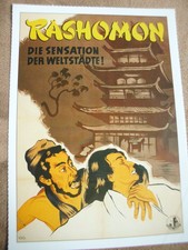 Rashomon ♦ 1950 ♦ Filmkarte Cinema Filmplakatkarte - Akira Kurosawa