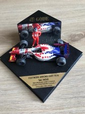 Göde Footwork Arrows Hart FA16 Taki Inoue Formel1 F1 mit Figur 1:43