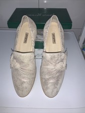 wie Neu Paul Green Halbschuhe Pumps Loafer Gr. 39 Antic Rose mit Glanz