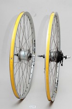 Paar Alu Fahrradfelgen>Shimano Nexus<ETRTO-559x19 mit Nabendynamo 7 Gang # 2211