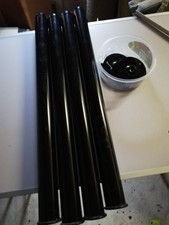  Tischbeine Metall schwarz Schreibtisch IKEA?