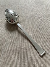 WMF Tee-Ei Bauhaus Modell 2500 Löffel 90 Silberauflage Art Deco Antik