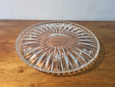 Kuchenplatte, Tortenplatte, Nachtmann, echt Bleikristall, Servierplatte, Vintage