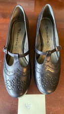 TAMARIS schwarze  Riemchenpumps TOP Zustand Gr.37