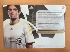 AC MAILAND  ADIDAS + 10  ULTRA SELTENE WERBEKARTE WELTSTAR KAKA  BRASILIEN