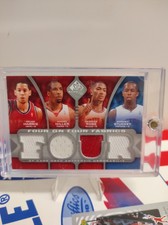 Derrick Rose Upper Deck Sp Four #/99 On Four 8 Patches Stuckey Arenas Bibby