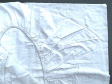 IKEA KNOPPA Spannbettlaken, weiß, 90x200 cm *NEUwertig*