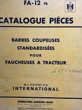 Mc Cormick, International, Seitenmähwerk FA-12 FR, Ersatzteilliste, Orig. 1965