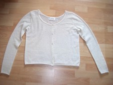 American vintage - flauschige Weste - Gr. M - creme