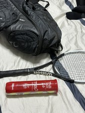 Wilson Pro Staff 97 CV black-white 16x1 Mit Wilson Tasche Und Bälle