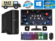 Schnelle Computer Bundle Core i5 8gb 240ssd gt710 Win 10