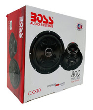 BOSS AUDIO CXX10 10 Zoll Chaos Exxtreme 800 Watt Subwoofer Schwarz