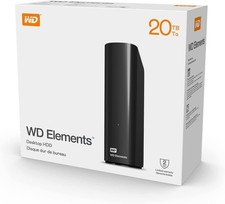 Western Digital Elements 20 TB, USB 3.0, externe Festplatte