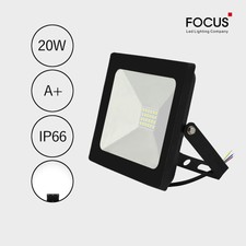 20 Watt LED Fluter 230V Floodlight Außenleuchte IP66 Garten Fassadenstrahler