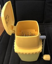 Leopold Vienna Ice Crusher, Eis Zerkleinerer, gelb, OVP