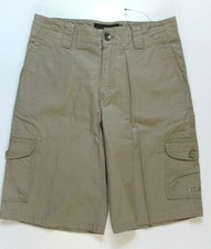 OAKLEY Herren kurze Cargo Chino Hose W31 beige / besch Shorts Bermuda - Neu