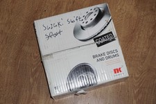 2x Bremsscheibe NK 315232 für JY SUZUKI SX4 LY SWIFT VITARA 259mm hinten Cross 4