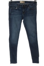 HOLLISTER Hüftjeans Damen Gr. DE 40 blau Casual-Look