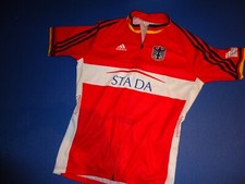 Radtrikot Herren Adidas Deutschland rot Gr. L Stada Nationalmannschaft